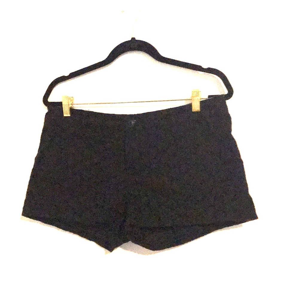 Black eyelet SO shorts, size 13 NWT